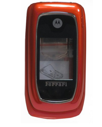 Carcasa Motorola Nextel I897 Roja Ferrari Semi Completa